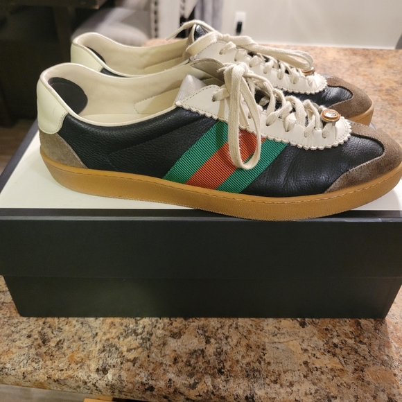 Gucci leather sneakers - Picture 6 of 8